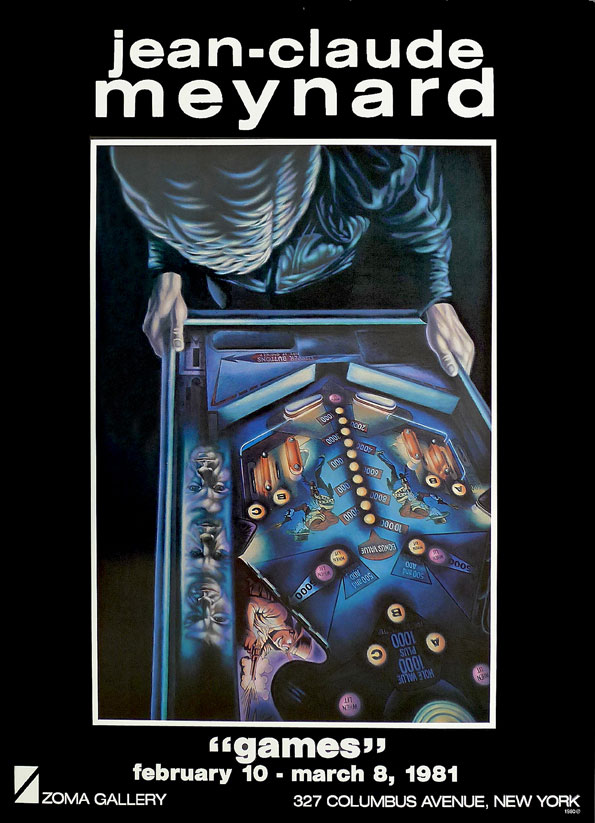 « Games » 1981 Exposition / Zoma Gallery, New York, USA