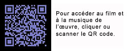 Scanner ce QR code (avec votre appareil photo (IPhone) sinon avec l'application I-nigma) et vous pourrez suivre film et musique.