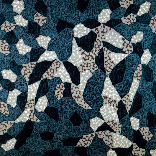 Puzzle 3 / Acrylique sur toile / 130X130cm / 1992