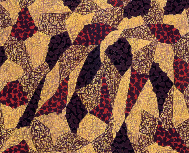 Puzzle 5 / Acrylique sur toile / 81X65cm / 1992