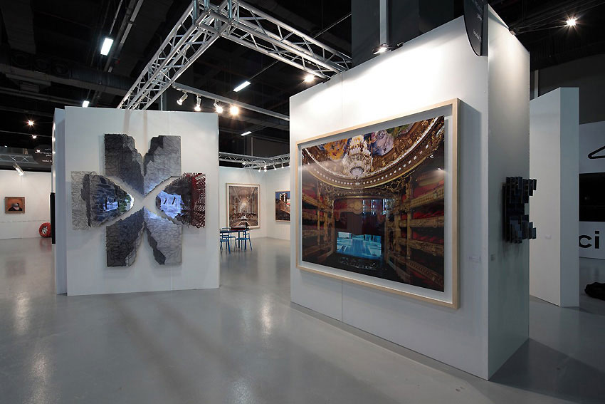 Morpho Papillon Fractal de JC Meynard avec Ahmet Ertug / CI Istanbul Art Fair, Istanbul, Turquie / 2012 