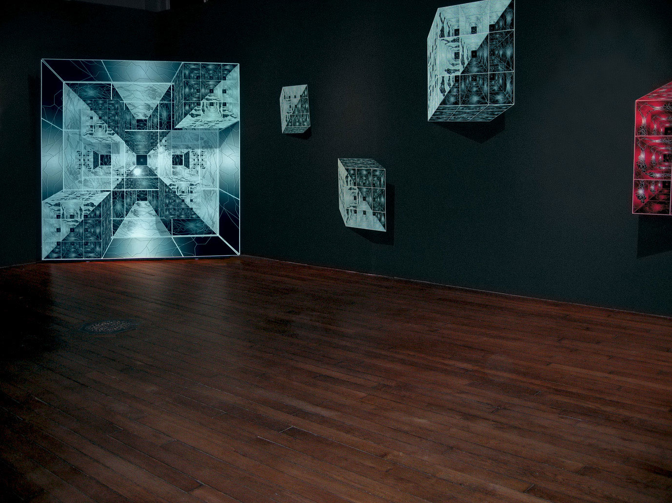 La Maison Fractale/ Installation au Musée d’Évreux, Eure, France / 2005