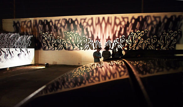World déployée sur bâche / Art of Infinity, Lelia Mordoch Gallery, Miami, USA / 2014
