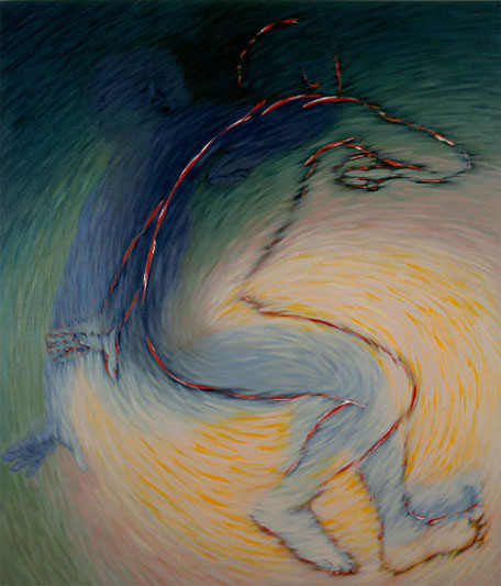 Titan / Acrylique sur toile / 118X99cm / 1989
