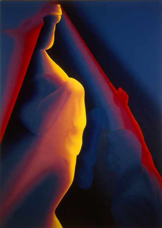 Equus / acrylique sur toile / 162x97cm / 1982