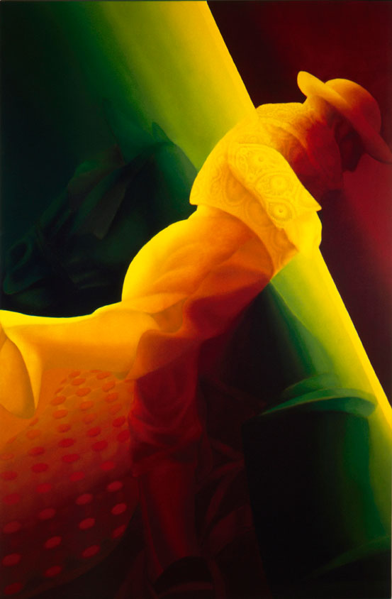 Thésée II / acrylique sur toile / 130x 89 cm / 1982