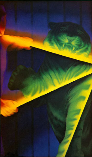 Herakles / Acylique sur toile / 146X97cm / 1982