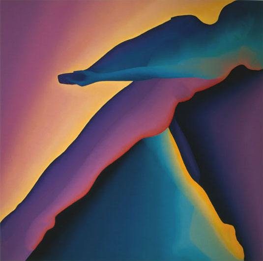 Tango / Acrylique sur toile / 200X200cm / 1983