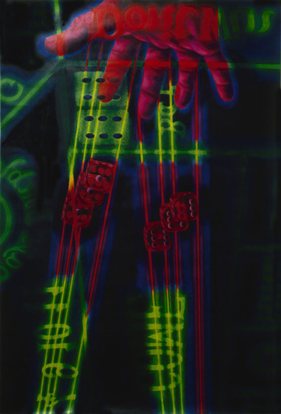 Craps / Pastel / 75x106cm / 1980