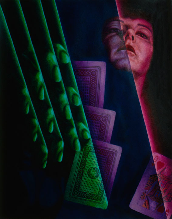 Split / Pastel / 56x76cm / 1981