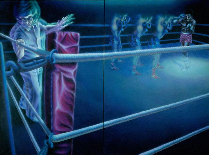 Fat City / Acrylique sur toile / 130X180cm / 1978