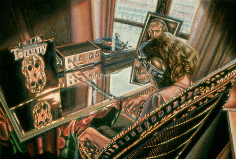 Tommy / Acrylique sur toile / 1976