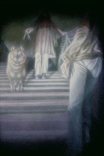 Le Chien / Acrylique sur toile / 1977