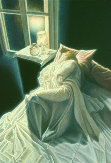 Les visiteurs du soir / Acrylique sur toile / 1976