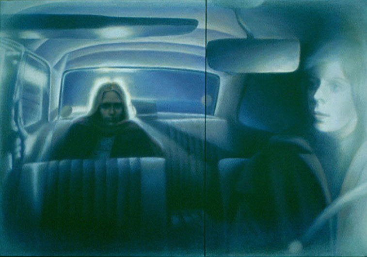 Passagère / Acrylique sur toile / 1977
