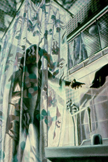 Psycho / Acrylique sur toile / 1976