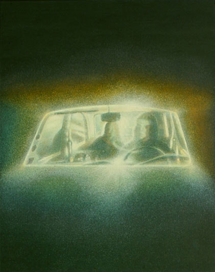 Rétro / Acrylique sur toile / 1977