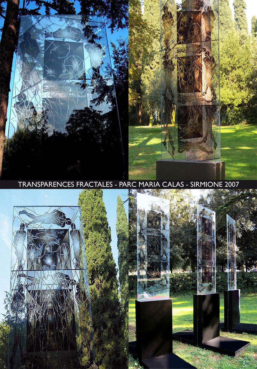 Installation Fractale / Les Transparences Fractales