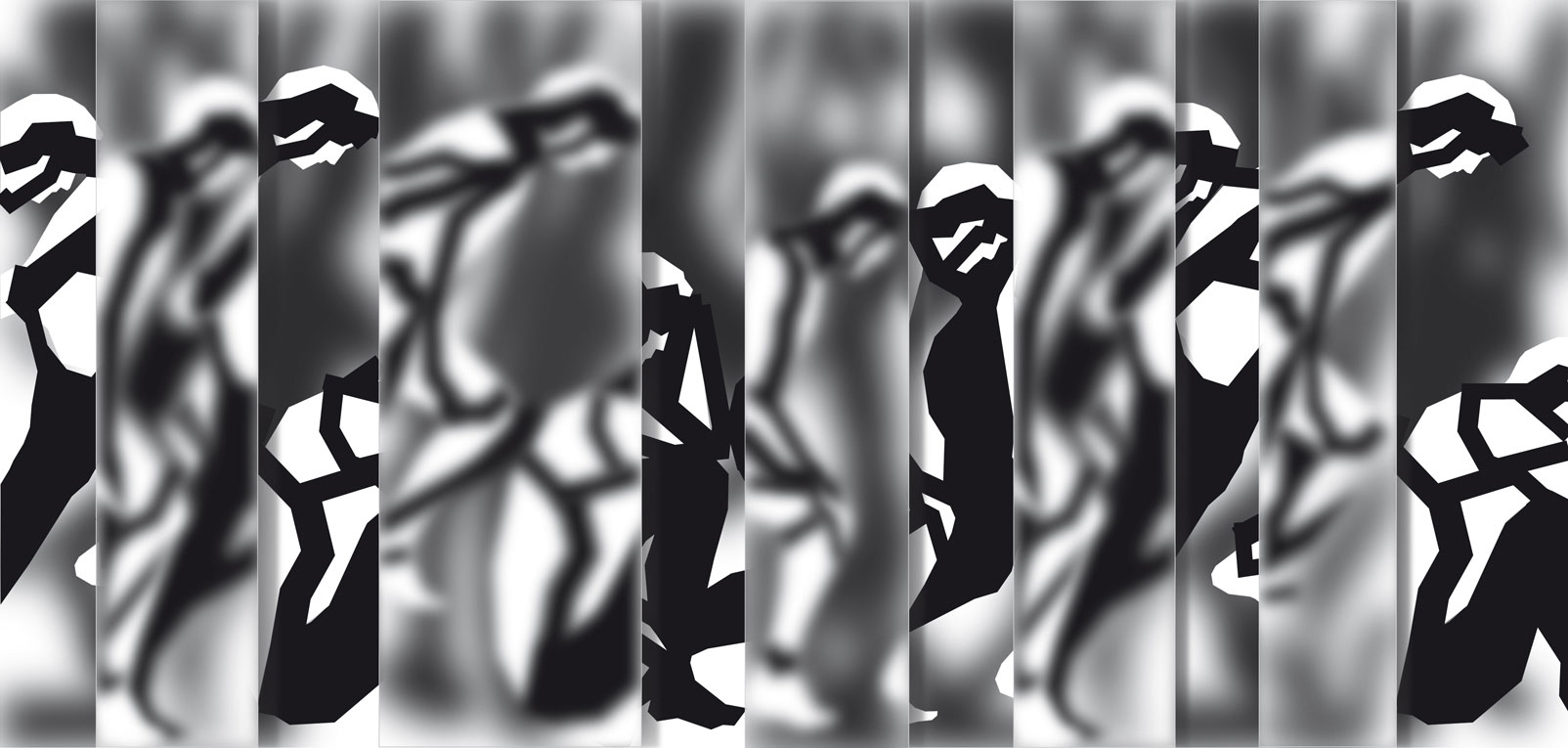 Métamorphose Flux 2014 – 100 x 200 cm