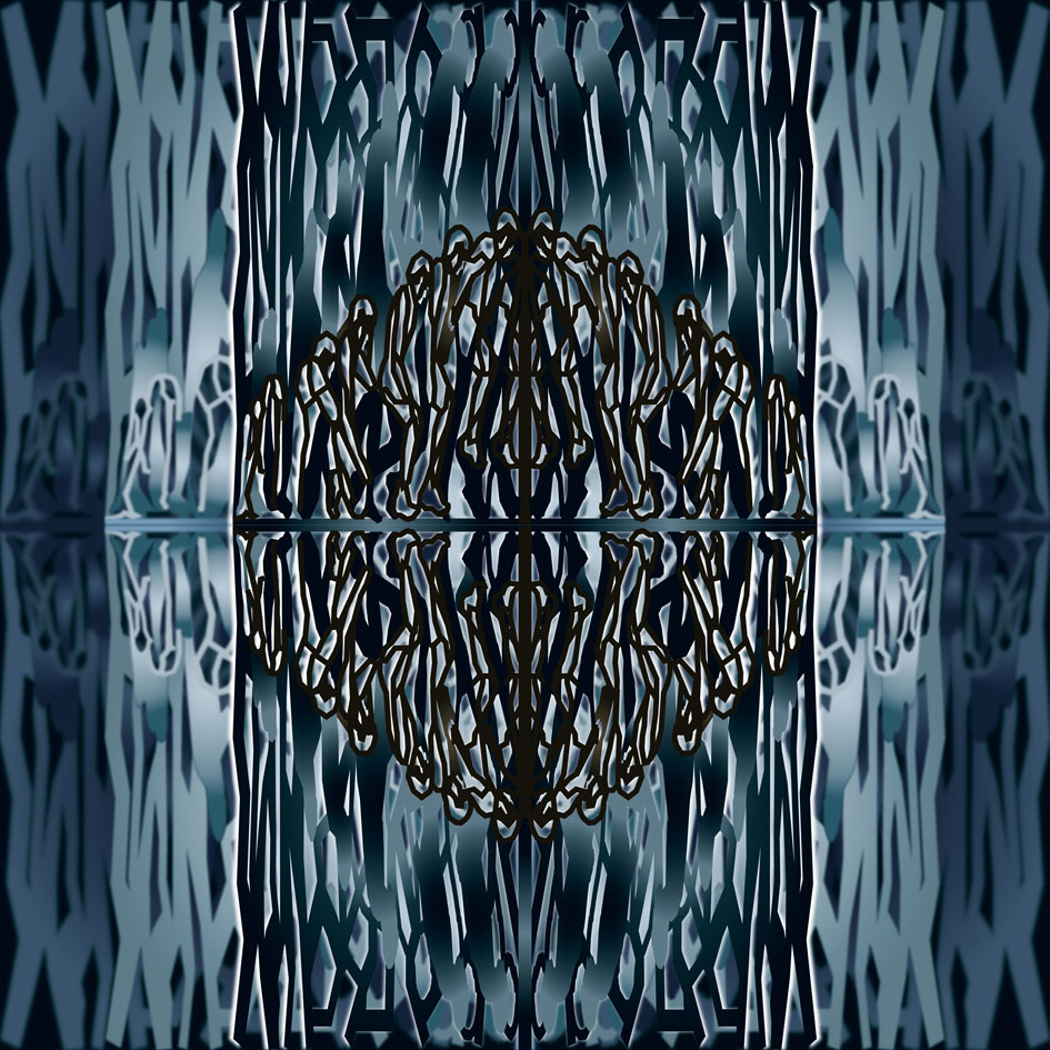 Génèse I 2014 – 110 x 110 cm