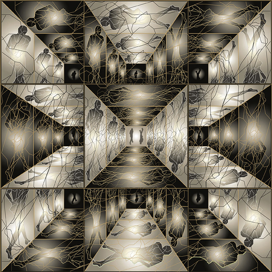 Mire II 2014 – 110 x 110 cm