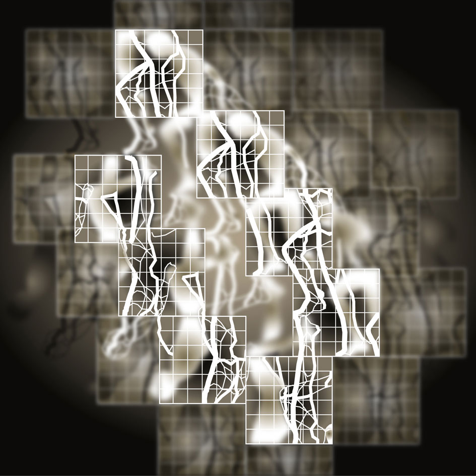 Fractal Stairway III 2014 – 72 x 72 cm