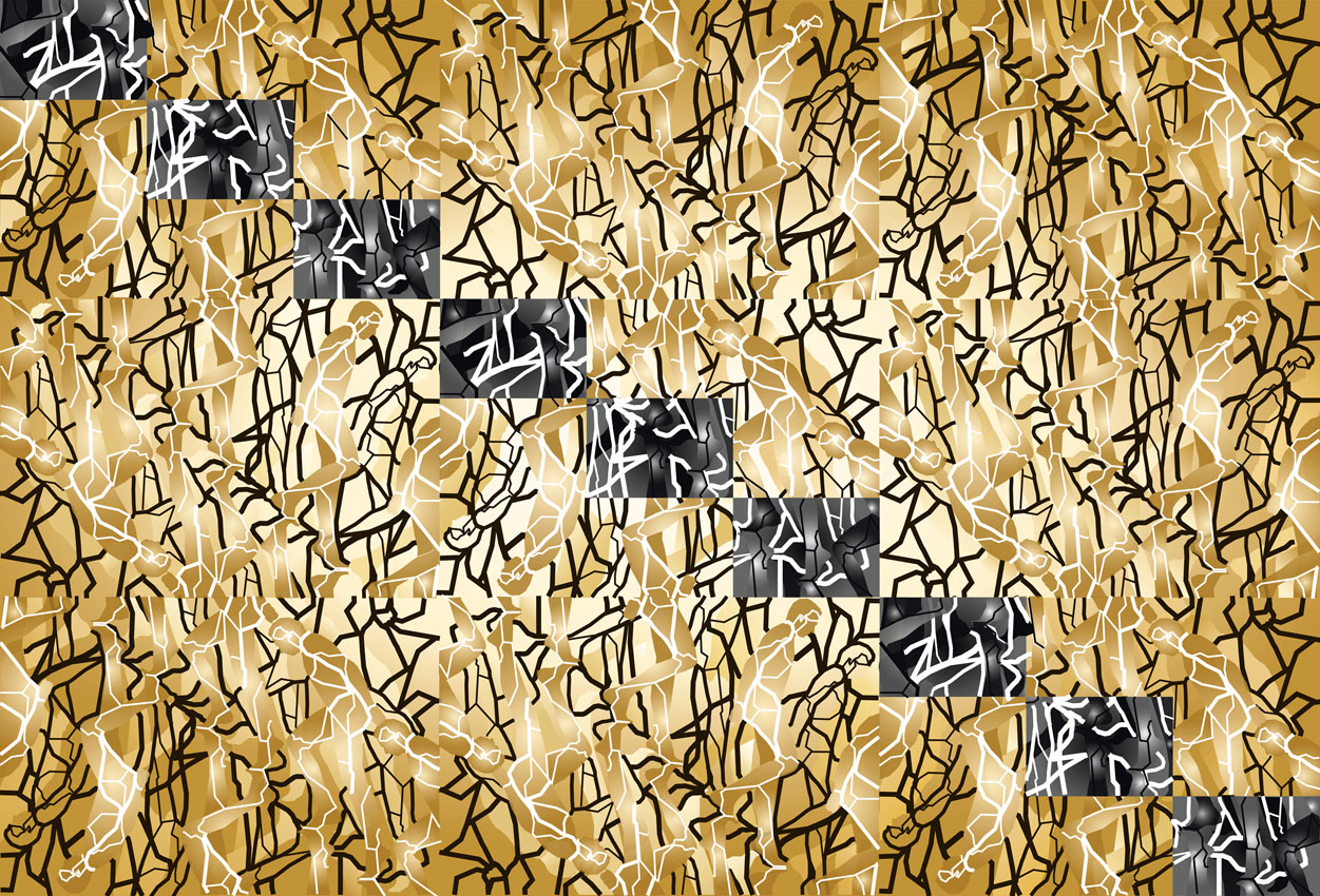 Dédale Never End 2014 – 102 x 150 cm