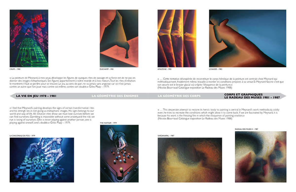La Vie en Jeu 1978 - 1981 / Corps et Graphiques Le Radeau des Muses 1981 - 1987